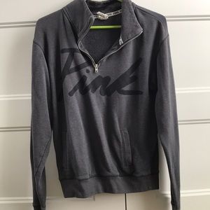 PINK Grey sweatshirt